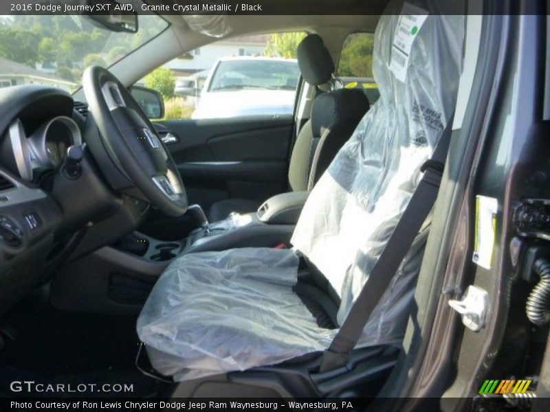 Granite Crystal Metallic / Black 2016 Dodge Journey SXT AWD