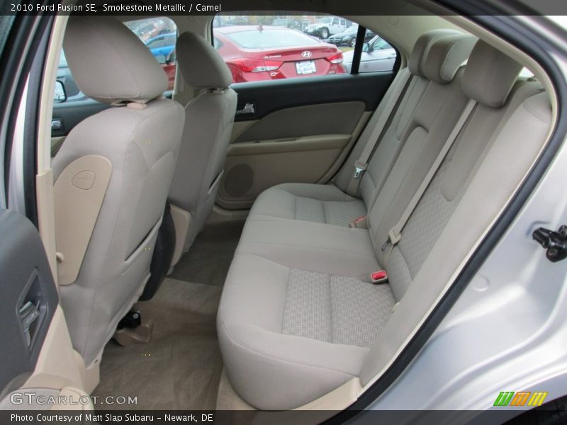 Smokestone Metallic / Camel 2010 Ford Fusion SE