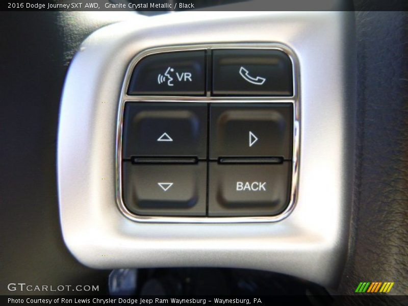 Granite Crystal Metallic / Black 2016 Dodge Journey SXT AWD