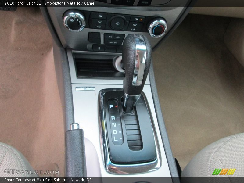 Smokestone Metallic / Camel 2010 Ford Fusion SE