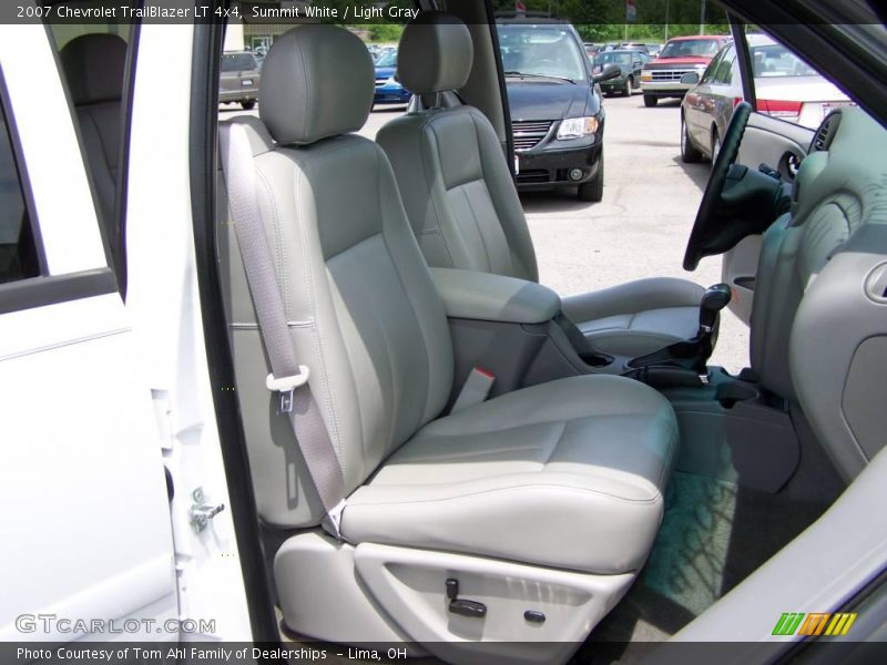 Summit White / Light Gray 2007 Chevrolet TrailBlazer LT 4x4