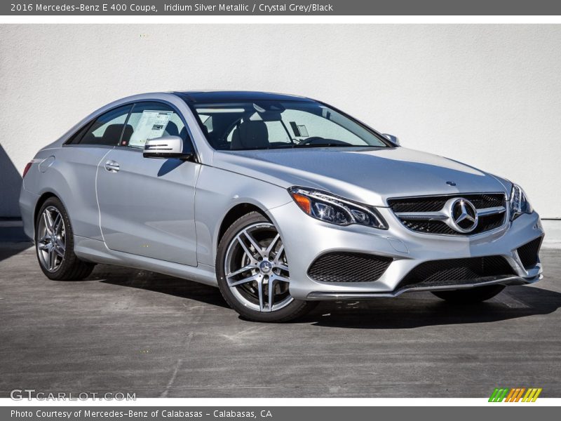 Front 3/4 View of 2016 E 400 Coupe