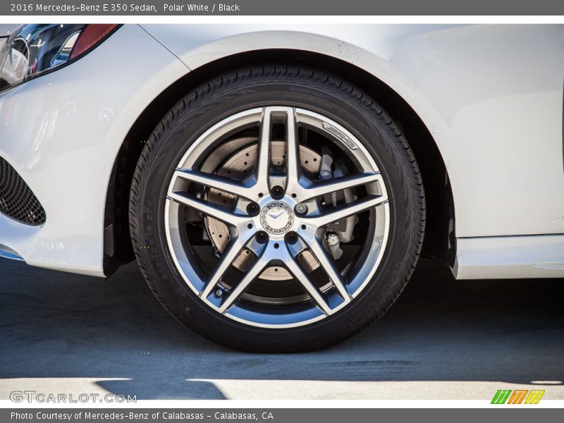 Polar White / Black 2016 Mercedes-Benz E 350 Sedan