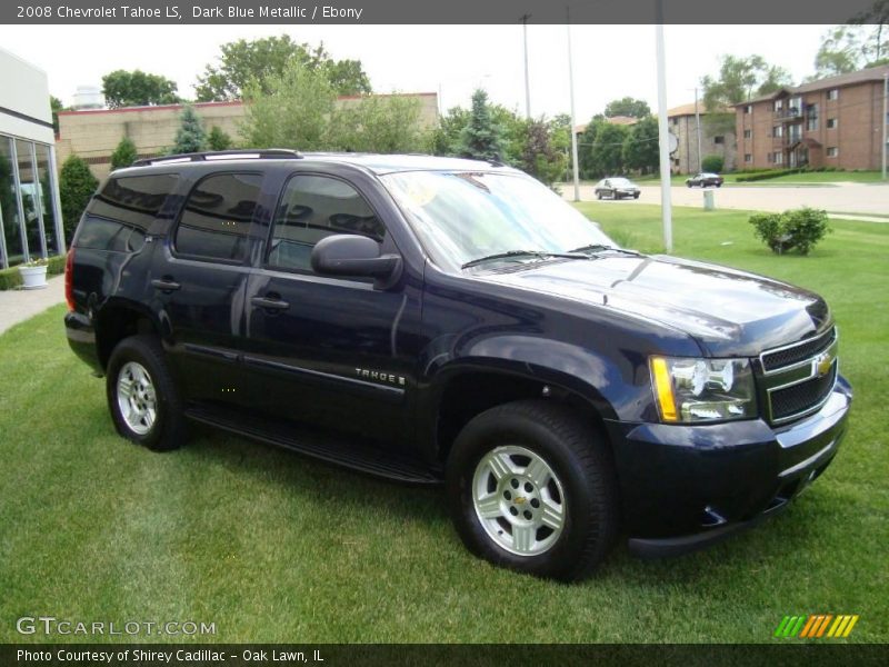 Dark Blue Metallic / Ebony 2008 Chevrolet Tahoe LS