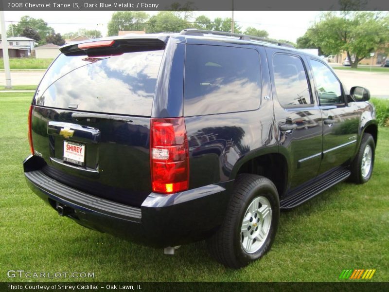 Dark Blue Metallic / Ebony 2008 Chevrolet Tahoe LS