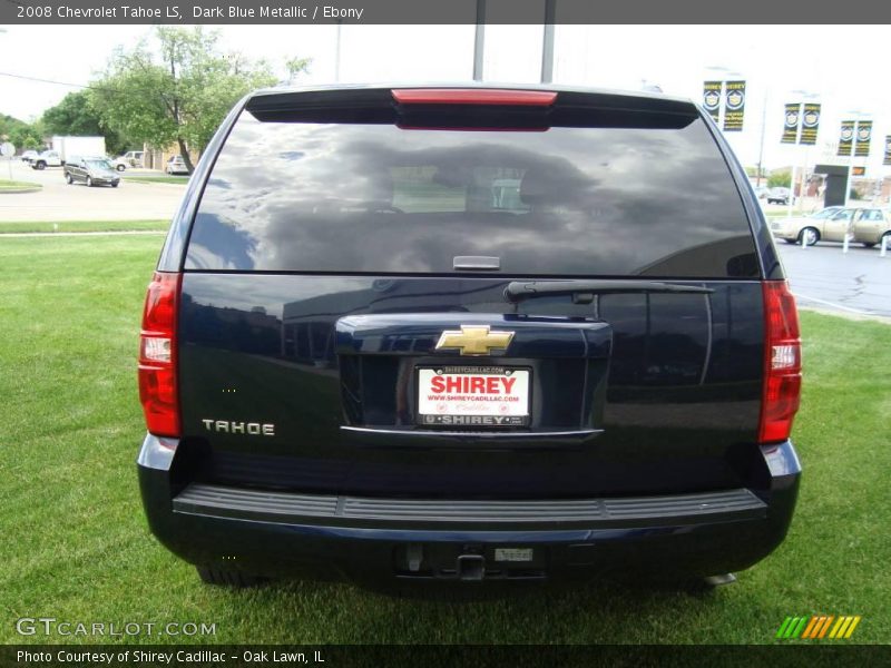 Dark Blue Metallic / Ebony 2008 Chevrolet Tahoe LS