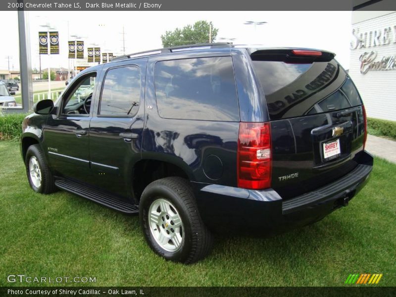 Dark Blue Metallic / Ebony 2008 Chevrolet Tahoe LS