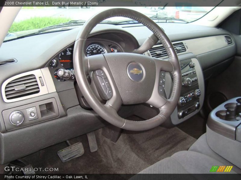 Dark Blue Metallic / Ebony 2008 Chevrolet Tahoe LS
