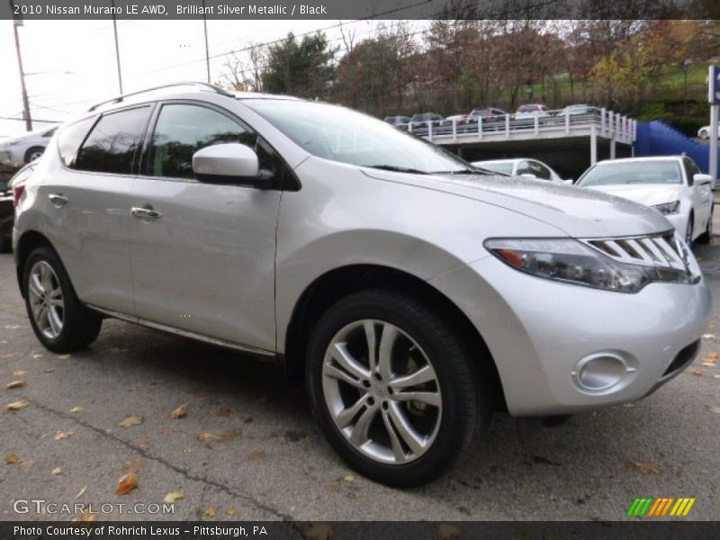Front 3/4 View of 2010 Murano LE AWD