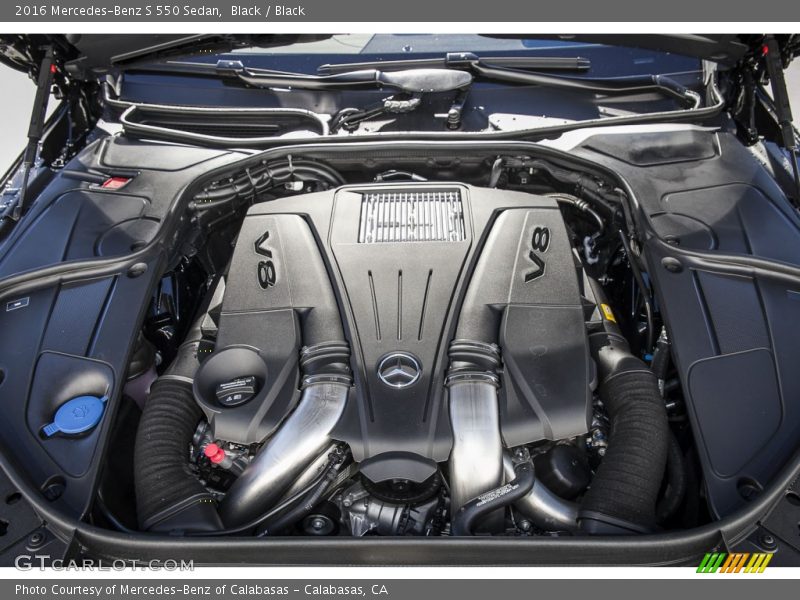  2016 S 550 Sedan Engine - 4.7 Liter biturbo DI DOHC 32-Valve VVT V8