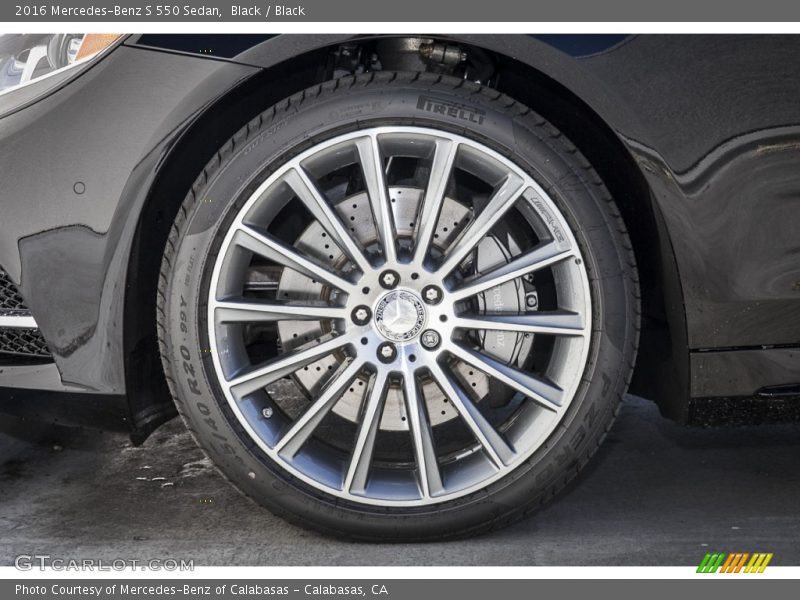  2016 S 550 Sedan Wheel
