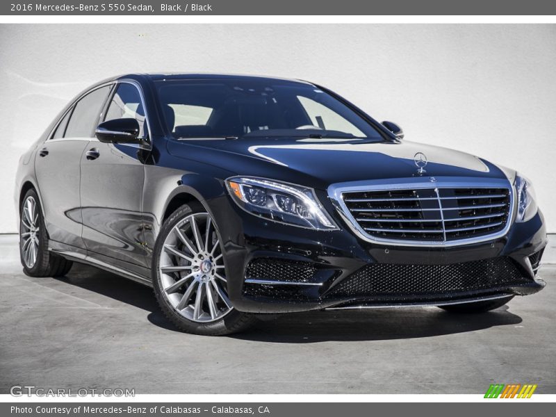 Front 3/4 View of 2016 S 550 Sedan