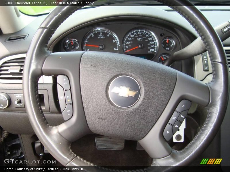 Dark Blue Metallic / Ebony 2008 Chevrolet Tahoe LS