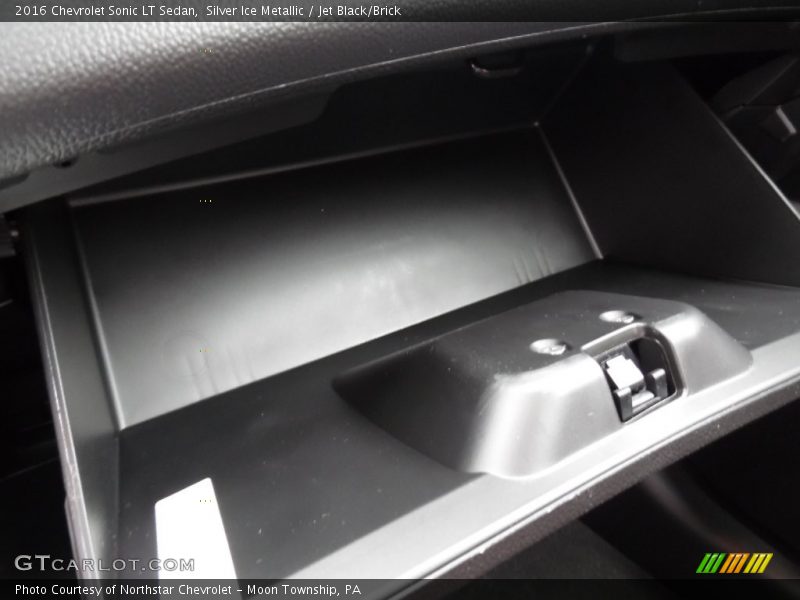 Silver Ice Metallic / Jet Black/Brick 2016 Chevrolet Sonic LT Sedan