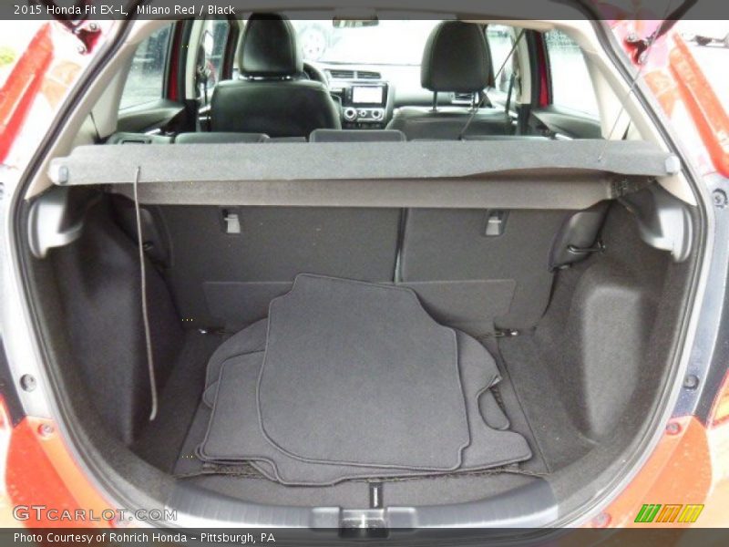 Milano Red / Black 2015 Honda Fit EX-L