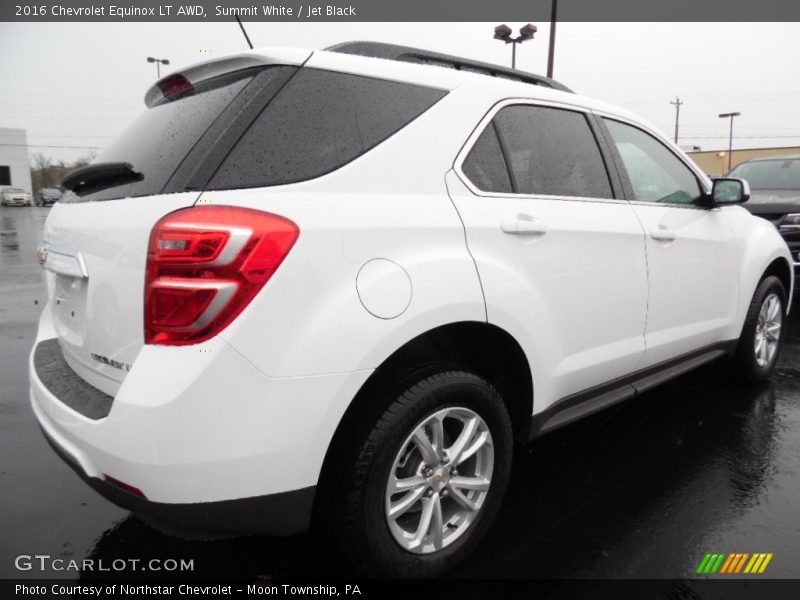 Summit White / Jet Black 2016 Chevrolet Equinox LT AWD