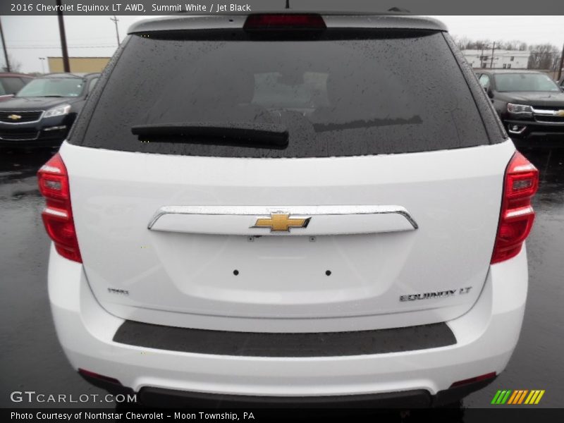 Summit White / Jet Black 2016 Chevrolet Equinox LT AWD