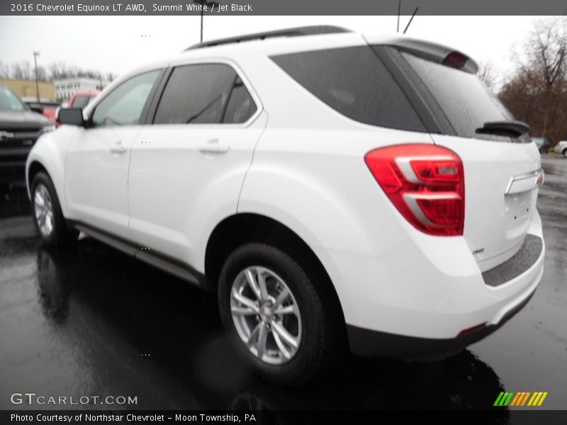 Summit White / Jet Black 2016 Chevrolet Equinox LT AWD