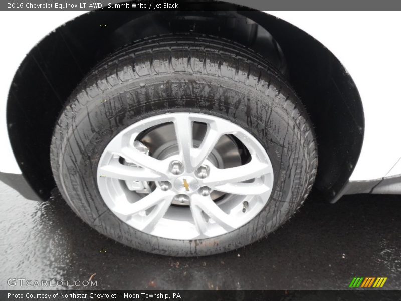 Summit White / Jet Black 2016 Chevrolet Equinox LT AWD