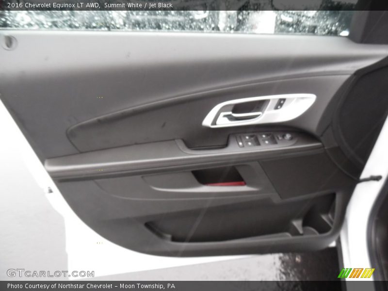 Summit White / Jet Black 2016 Chevrolet Equinox LT AWD