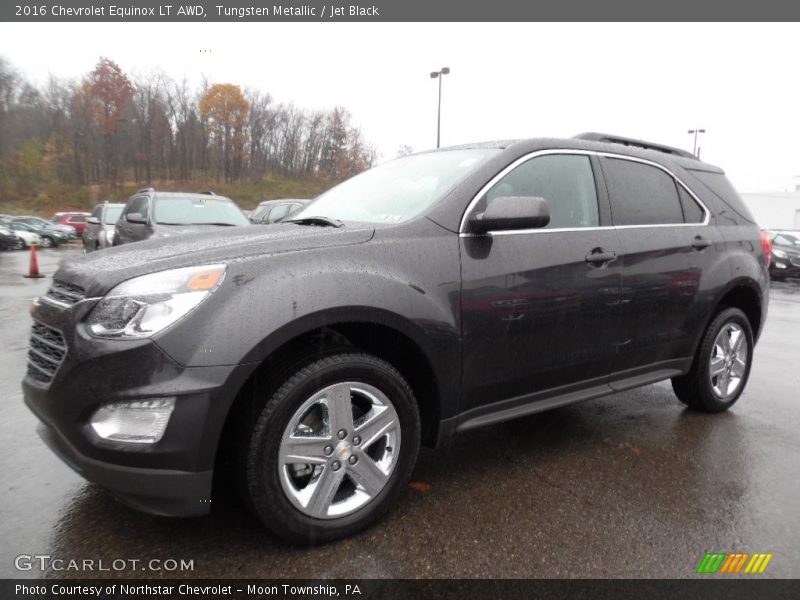 Tungsten Metallic / Jet Black 2016 Chevrolet Equinox LT AWD
