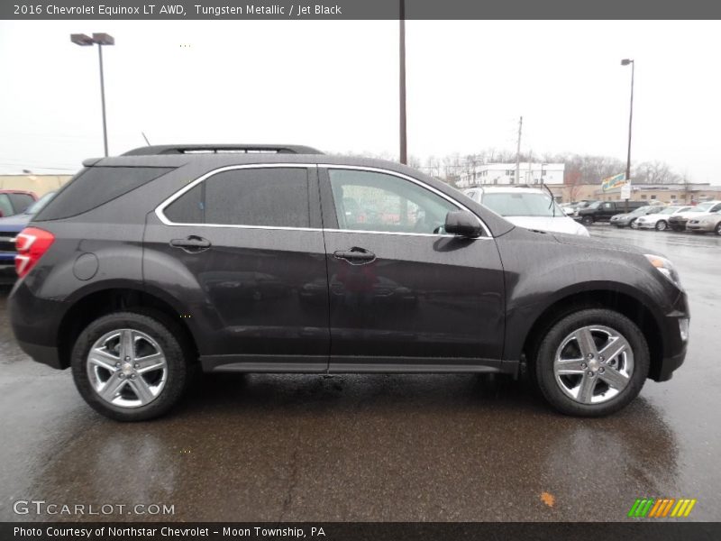 Tungsten Metallic / Jet Black 2016 Chevrolet Equinox LT AWD