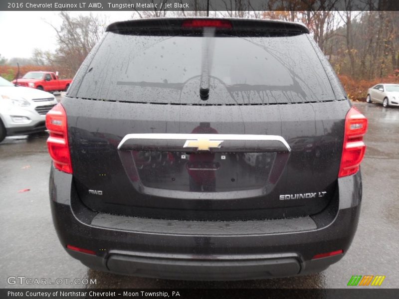 Tungsten Metallic / Jet Black 2016 Chevrolet Equinox LT AWD