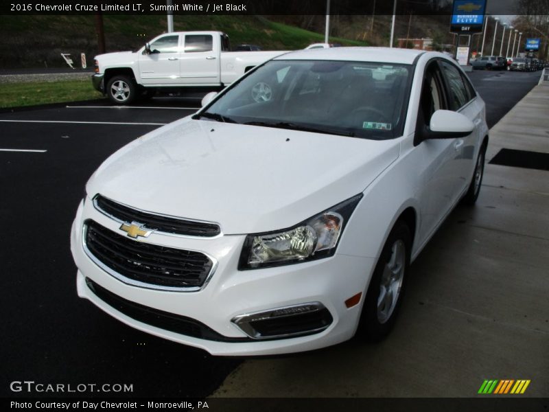 Summit White / Jet Black 2016 Chevrolet Cruze Limited LT