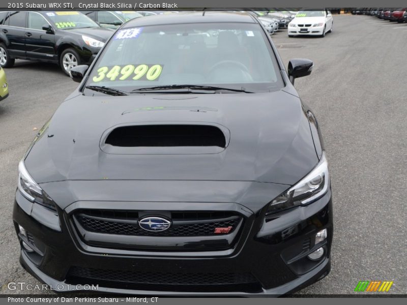 Crystal Black Silica / Carbon Black 2015 Subaru WRX STI