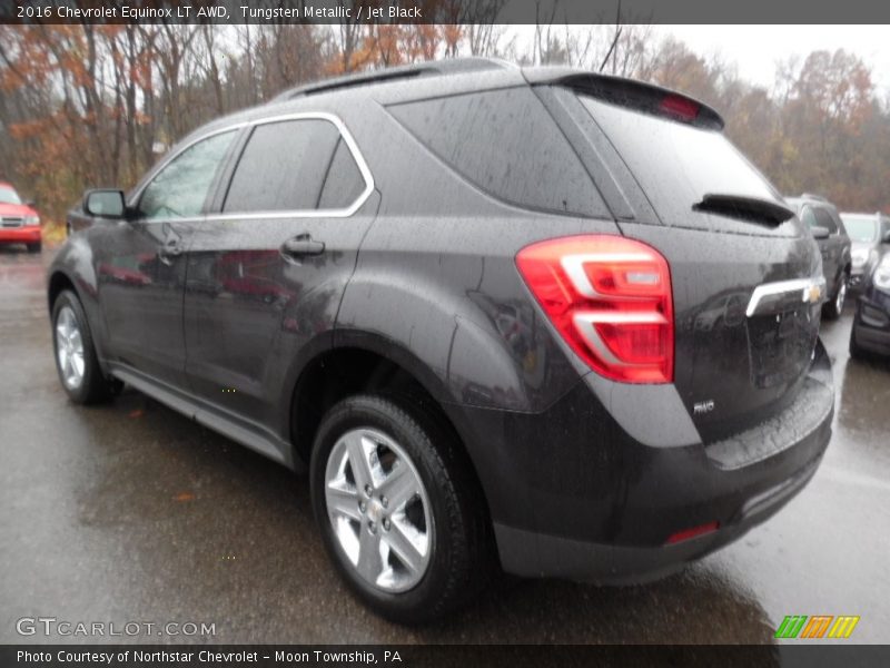 Tungsten Metallic / Jet Black 2016 Chevrolet Equinox LT AWD