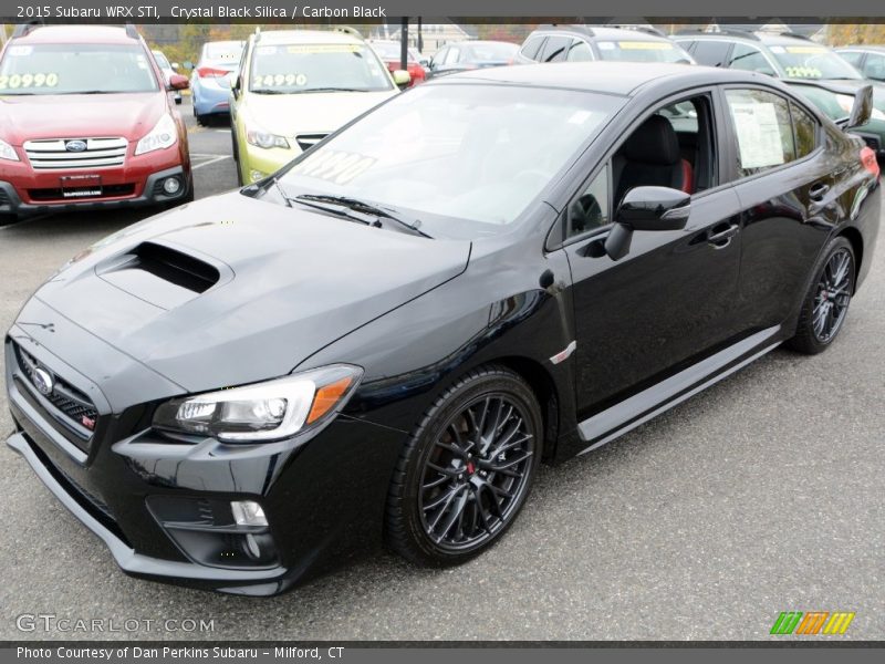 Front 3/4 View of 2015 WRX STI