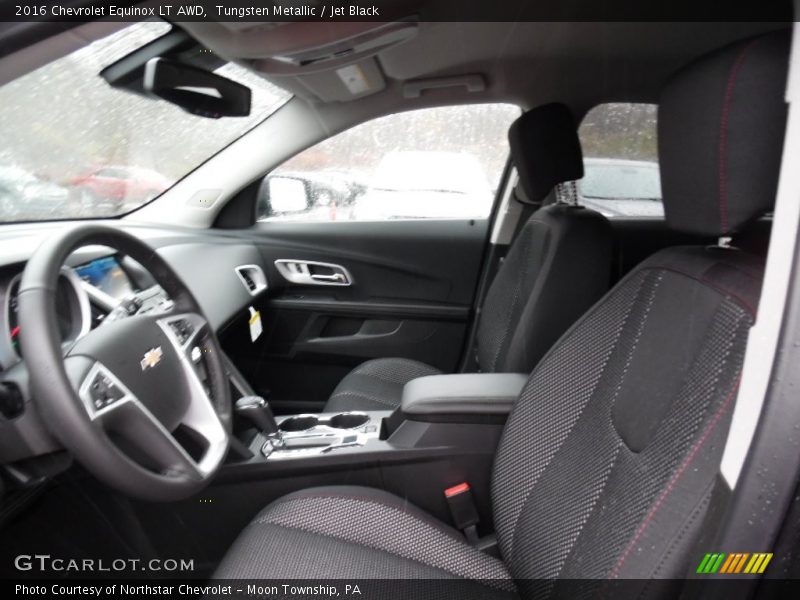 Tungsten Metallic / Jet Black 2016 Chevrolet Equinox LT AWD