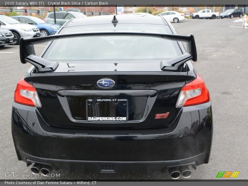Crystal Black Silica / Carbon Black 2015 Subaru WRX STI