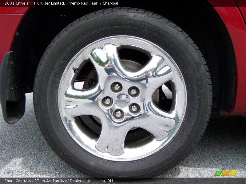 Inferno Red Pearl / Charcoal 2001 Chrysler PT Cruiser Limited