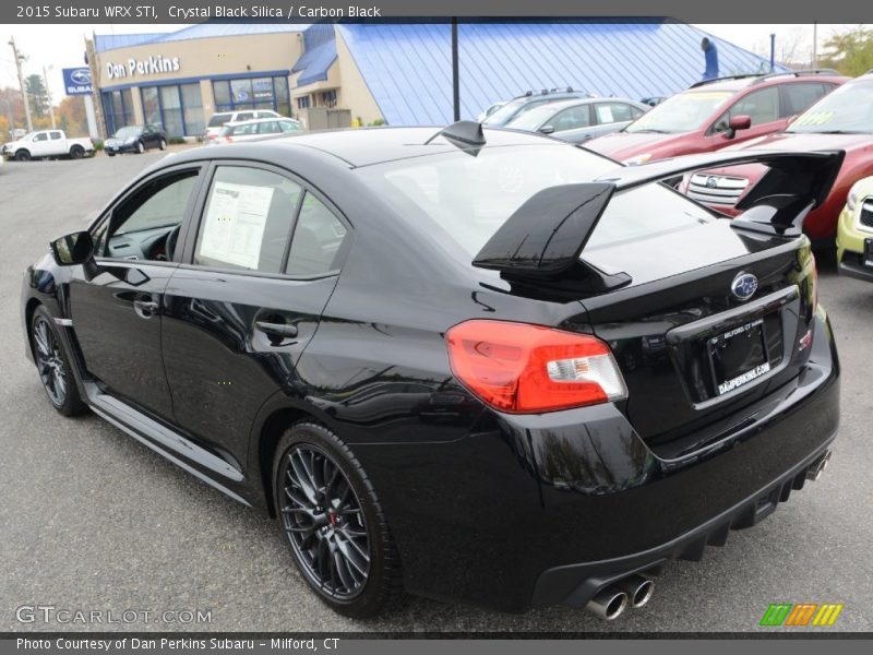 Crystal Black Silica / Carbon Black 2015 Subaru WRX STI