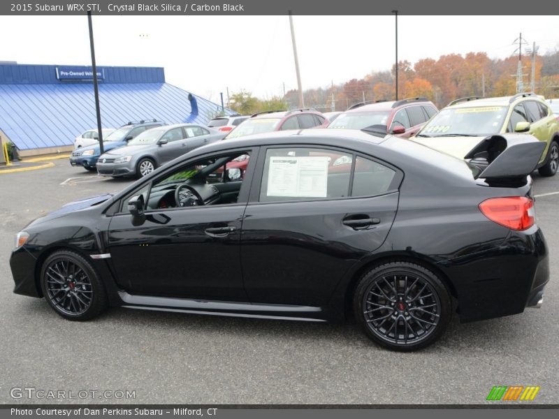 Crystal Black Silica / Carbon Black 2015 Subaru WRX STI
