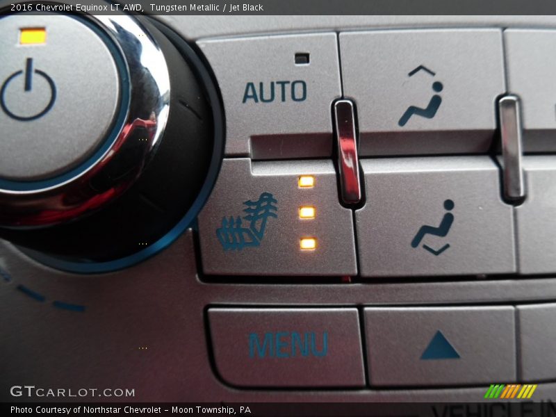 Tungsten Metallic / Jet Black 2016 Chevrolet Equinox LT AWD