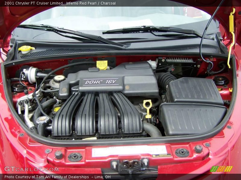 Inferno Red Pearl / Charcoal 2001 Chrysler PT Cruiser Limited