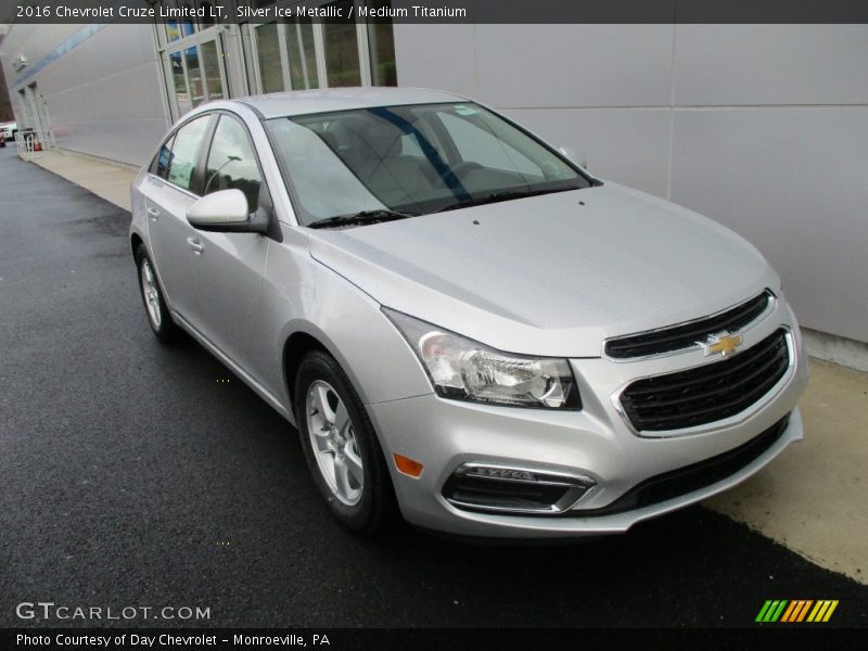 Silver Ice Metallic / Medium Titanium 2016 Chevrolet Cruze Limited LT