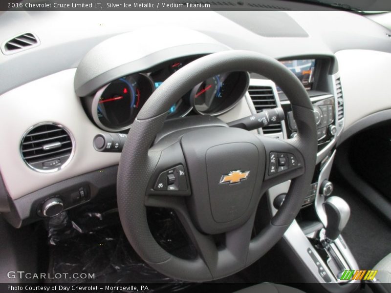 Silver Ice Metallic / Medium Titanium 2016 Chevrolet Cruze Limited LT