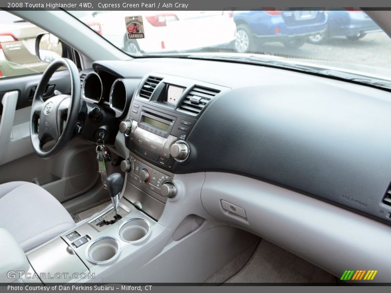 Cypress Green Pearl / Ash Gray 2008 Toyota Highlander 4WD