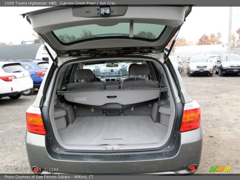 Cypress Green Pearl / Ash Gray 2008 Toyota Highlander 4WD