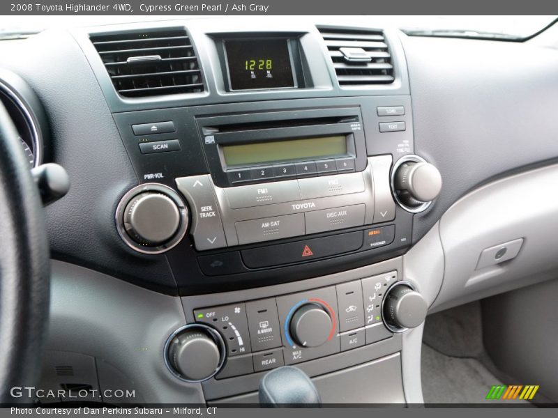 Cypress Green Pearl / Ash Gray 2008 Toyota Highlander 4WD