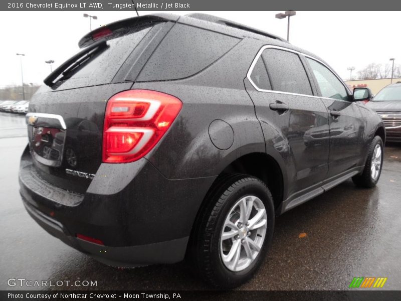Tungsten Metallic / Jet Black 2016 Chevrolet Equinox LT AWD
