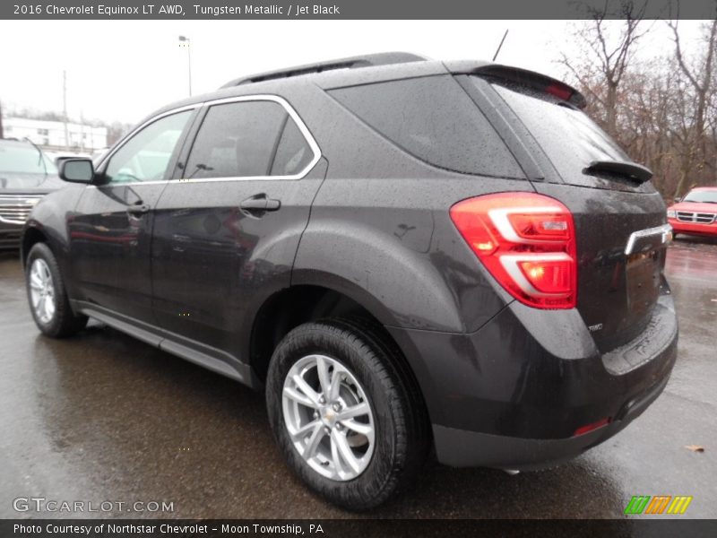 Tungsten Metallic / Jet Black 2016 Chevrolet Equinox LT AWD