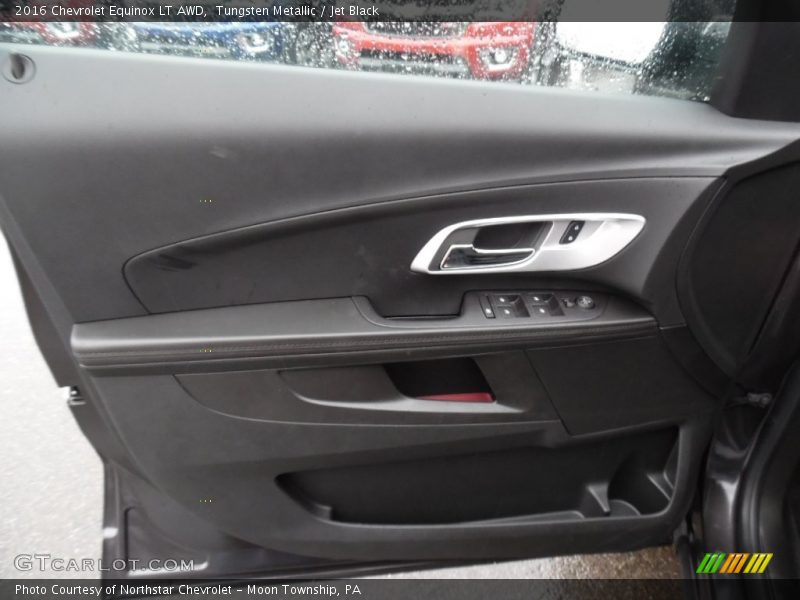 Tungsten Metallic / Jet Black 2016 Chevrolet Equinox LT AWD