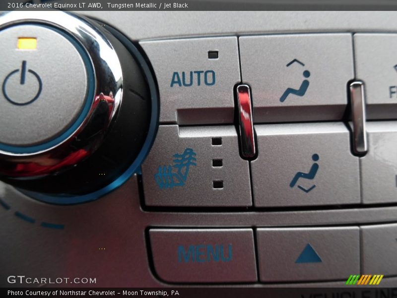 Tungsten Metallic / Jet Black 2016 Chevrolet Equinox LT AWD