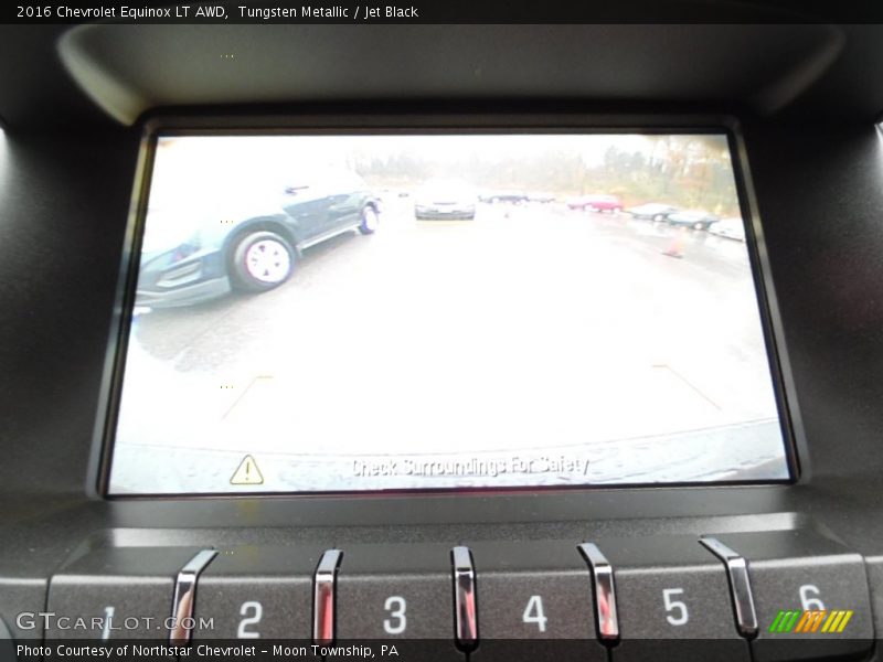 Tungsten Metallic / Jet Black 2016 Chevrolet Equinox LT AWD