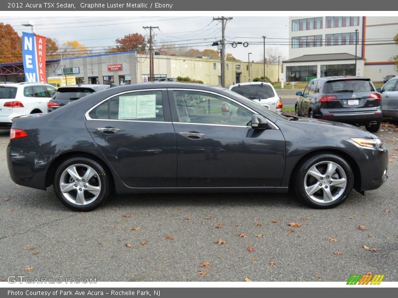 Graphite Luster Metallic / Ebony 2012 Acura TSX Sedan