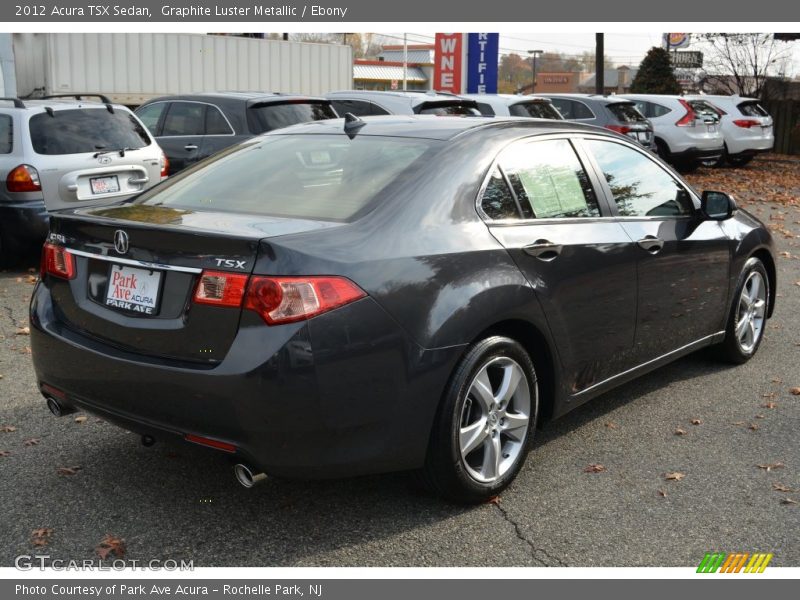 Graphite Luster Metallic / Ebony 2012 Acura TSX Sedan